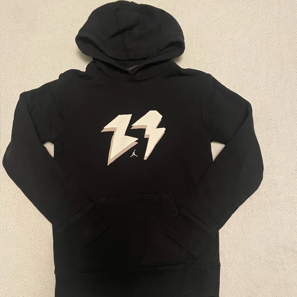 Jordan Flight MVP Pullover Hoodie – Youth Medium (10–12 Yrs)